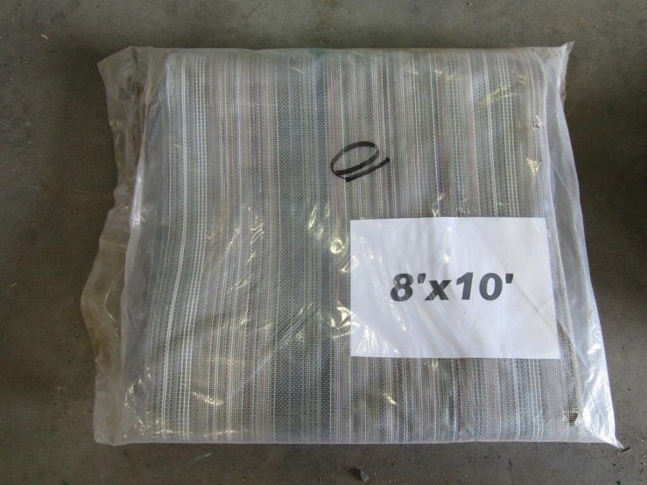 Heavy Duty 8 x 10 Bulldog Mesh Tarp - Great for Roll off container