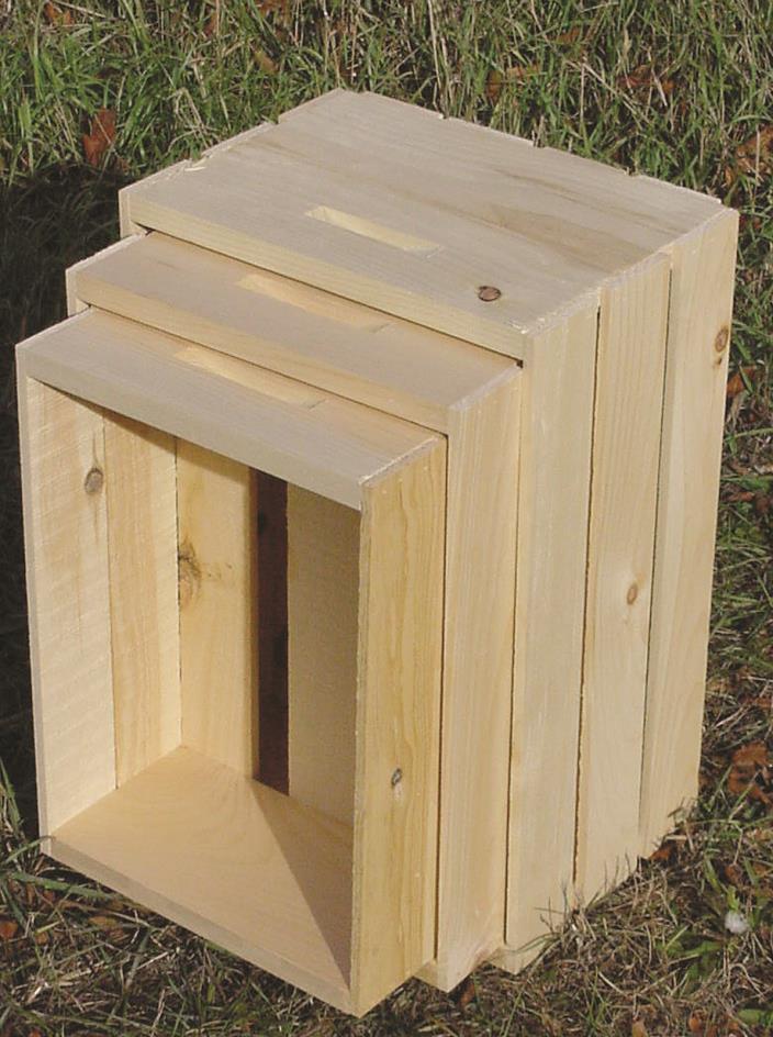 SET OF THREE NESTED CRATES (C10 MB)