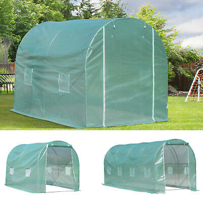 Walk-in Tunnel Greenhouse Portable Garden Warm House 2 Anchor Way
