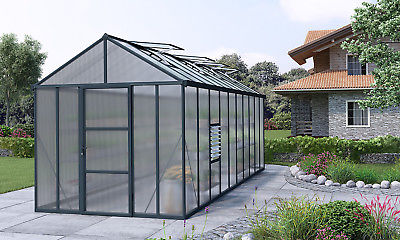 Palram Glory 8 Ft. W x 20 Ft. D Greenhouse