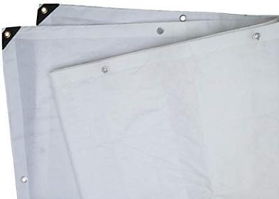 8 Ft. X 10 Heavy Duty 6 Oz. White Tarp 11-12 Mil Thick Other Structures Shade