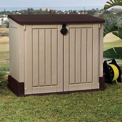 Keter Store-It-Out MIDI 4 ft. W x 2 ft. D Plastic Horizontal Garbage Shed