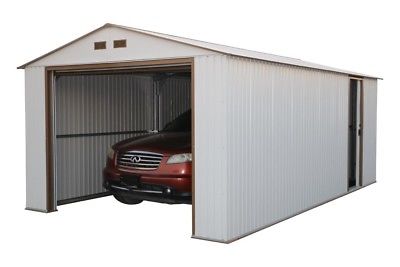 Duramax Building Products Imperial 12 Ft. W x 20 Ft. D Metal Garage Shed