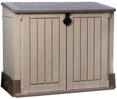 Keter 4 x 2 Easy-Opening Lid Store-It-Out Horizontal Resin Shed Lockable Door