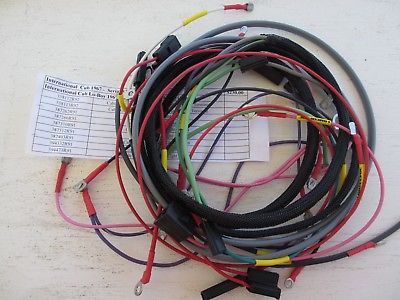 Cub LoBoy 1967-1968 Ser# 23115 & Above (12 volt) - 9 Wiring Harnesses Included