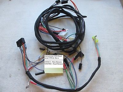 International 2500 Diesel Ser#990 & Above - Main & Panel Wiring Harnesses
