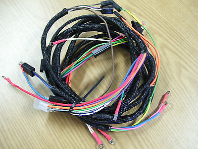 Farmall 966 Diesel Tractor Main Wiring Harness - 6 Harnesses Included