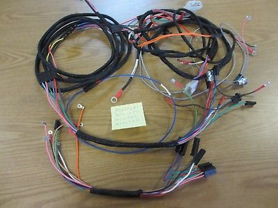 Farmall 806 Diesel w/Generator & Alternator Wiring Harnesses - 4 Included