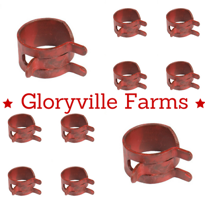 10 Pack Gas Fuel Line Hose Clamps Fits 791850 93053 95162 95162S (5905)