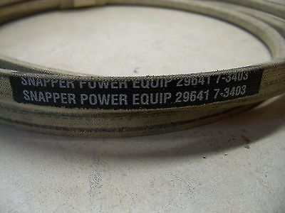 BRAND NEW GENUINE SNAPPER LAWN MOWER BELT 29641 /  7-3403