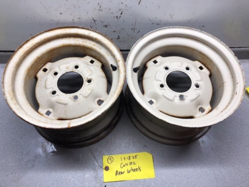 Cub Cadet 102 Rear Wheels Rims 12x7 Had 23x8.5-12 Tires