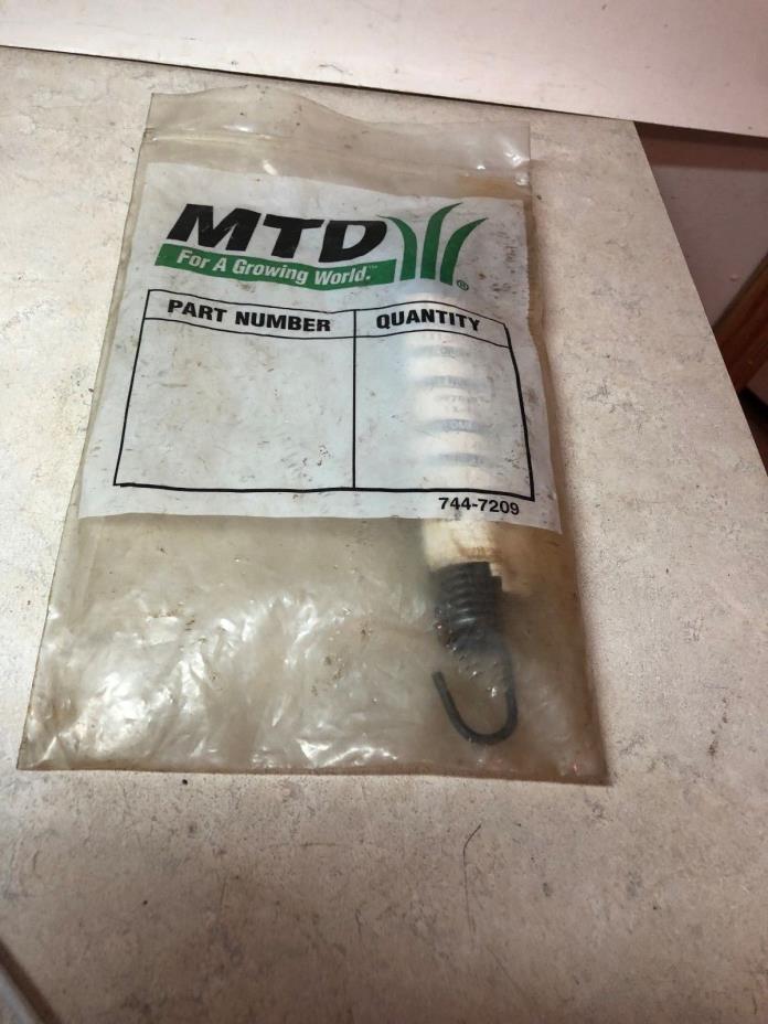 NEW IN PACKAGE ORIGINAL MTD SPRING PART # 744-7209