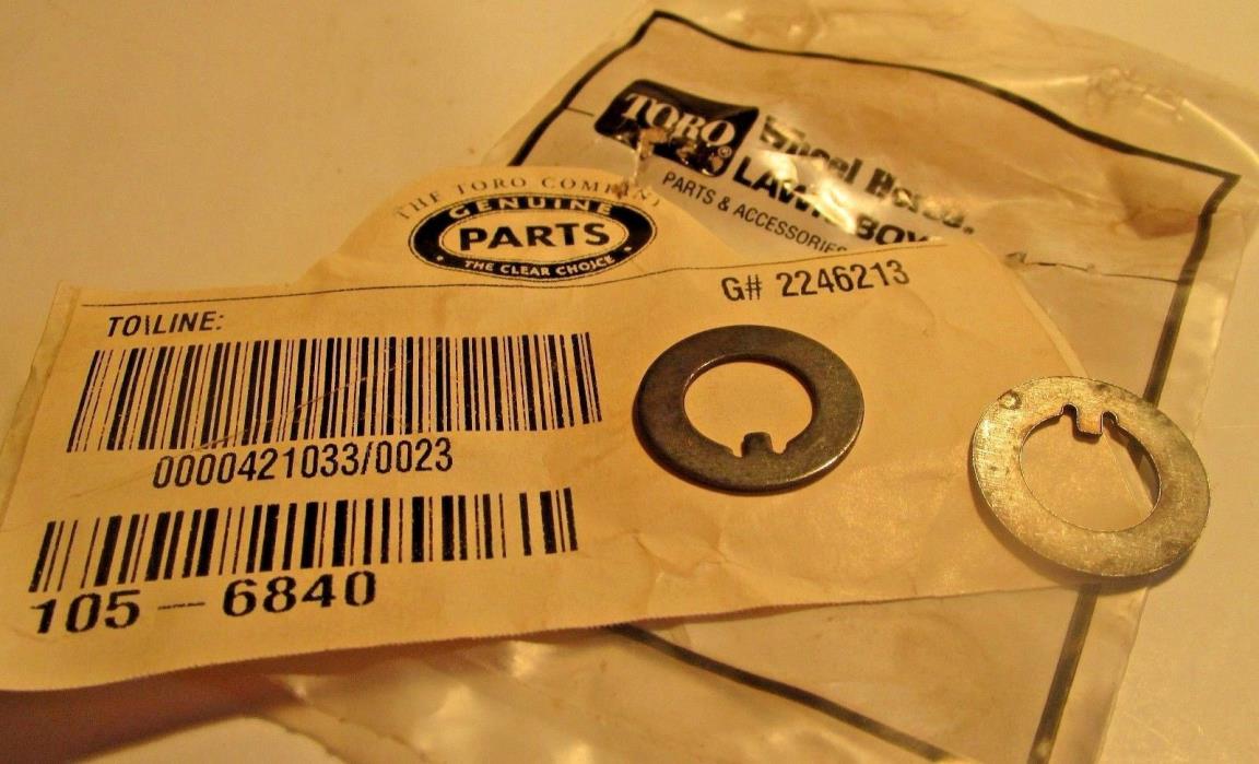 (m198) Genuine OEM Toro / Lawn-Boy # 105-6840 Thrust Washer (Set of 2)