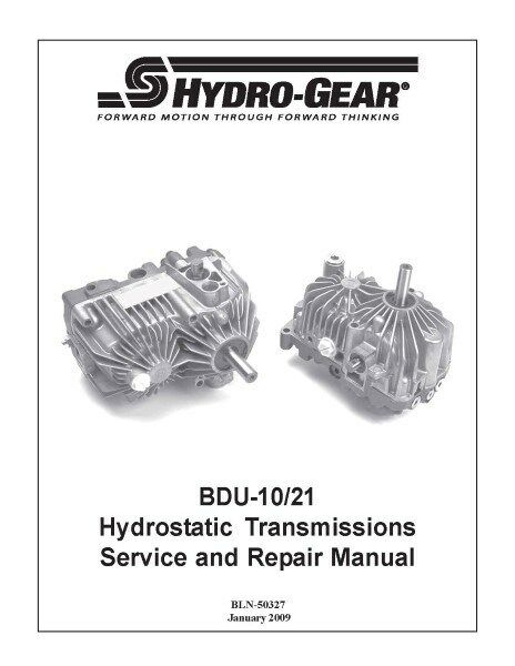 Transmission pump BDU-10S-213/AM103394/JA116425 HYDRO GEAR OEM FOR TRANSAXLE
