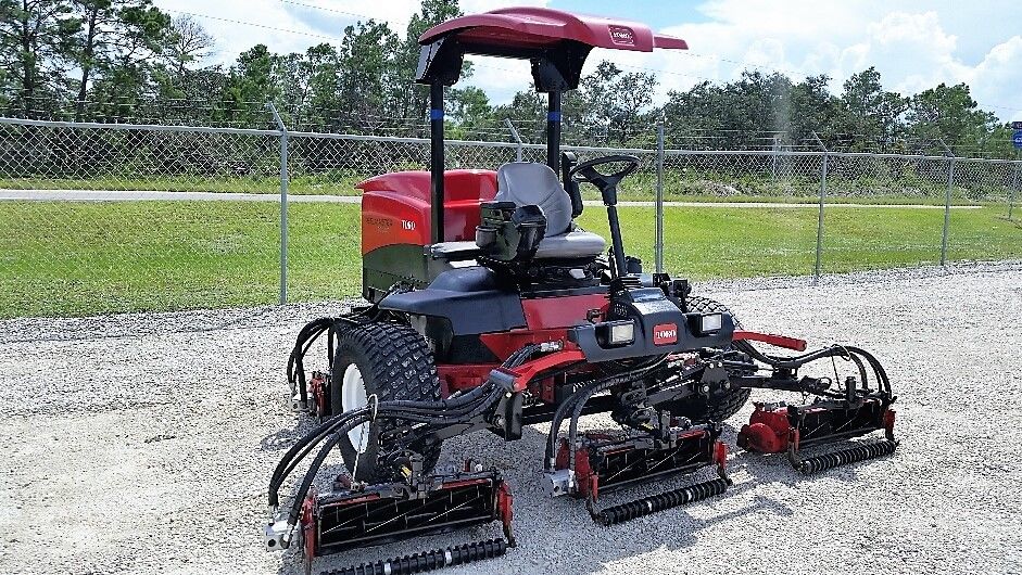 2011 Toro Reelmaster 7000 Diesel Rough Fairway 5 Gang 4wd Reel Mower Model 03708