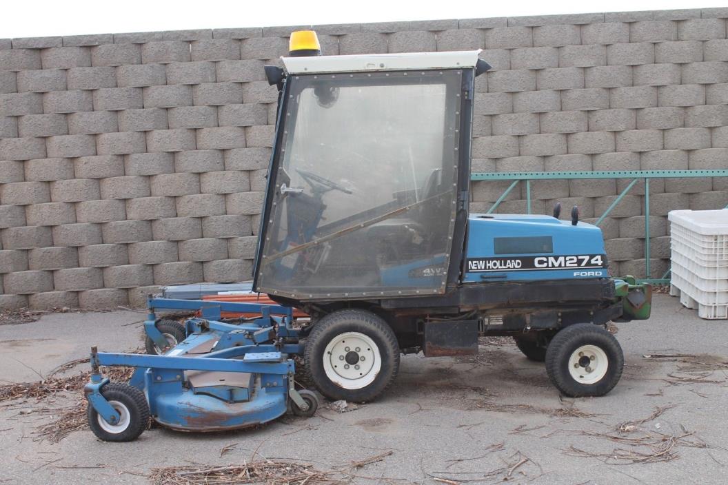 New Holland CM 274 mower blade and broom