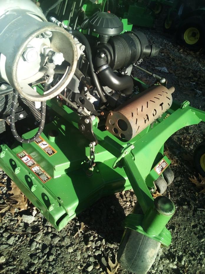 2013 John Deere 648R Stander Stand on Commercial Lawn Mower Kawasaki ZTR 48
