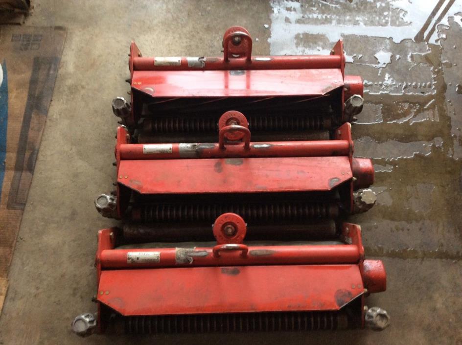 Set of 3 Toro SPA 11-blade Greensmaster cutting units reels sharpened and ready