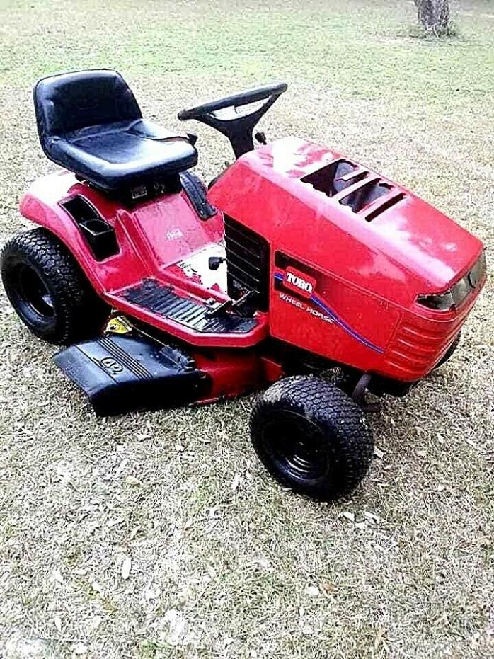 Toro Wheel Horse Riding Mower 38 inch Deck Hydrostatic Drive 15.5 Hp. Briggs