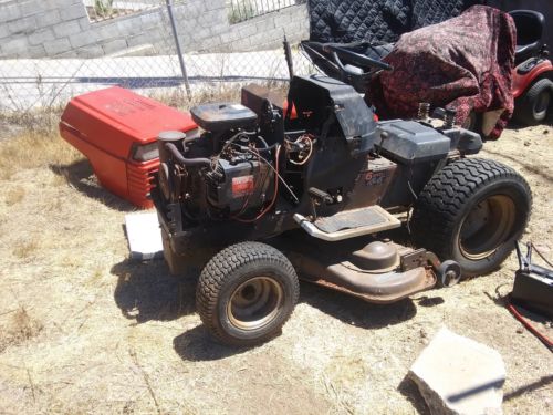 Craftsman riding lawn mower HORZONTAL  18 horsepower twin ENGINE