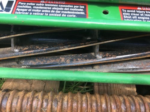 JOHN DEERE 2500 GREENS MOWER HEADS