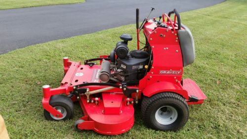 52 inch Gravely Pro Stance Commercial Stand on Zero Turn Mower