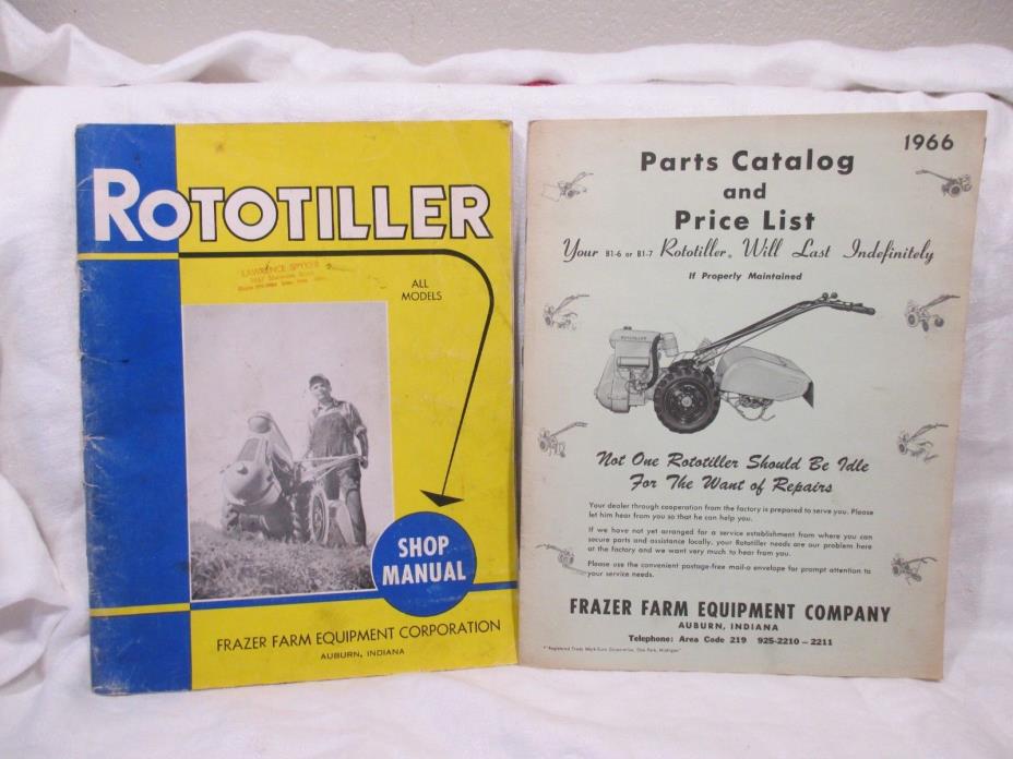 Rototiller Shop Manual (all Models)