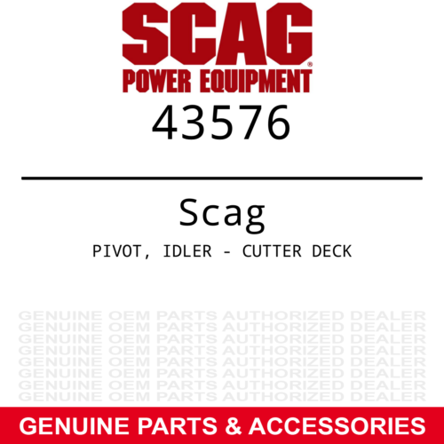 Genuine Scag PIVOT IDLER - CUTTER DECK Part# 43576