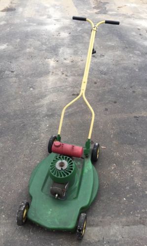 Vintage MONARK SILVER KING ALUMINUM DECK SMALL push mower - Parts/Repair