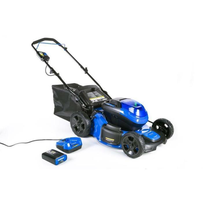 Kobalt 40-volt Brushless Lithium Ion 20-in Cordless Electric Lawn Mower (Battery