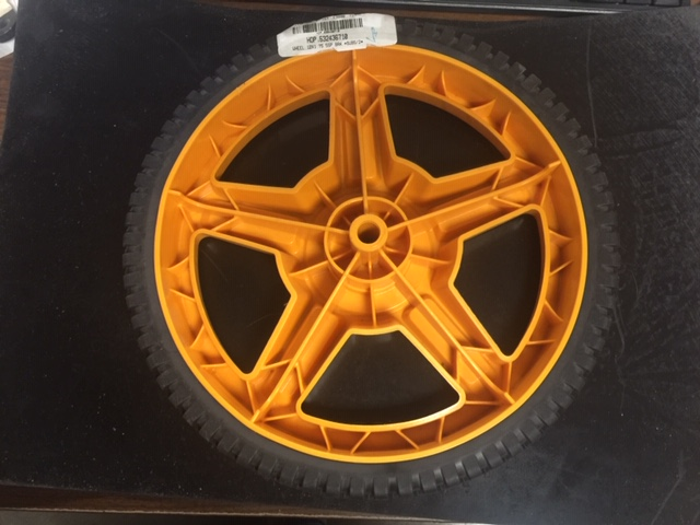 Husqvarna 581010326 Lawn Mower Wheel, 12-in