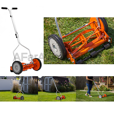 American Lawn Mower 1204-14 14-Inch 4-Blade Push Reel Lawn Mower