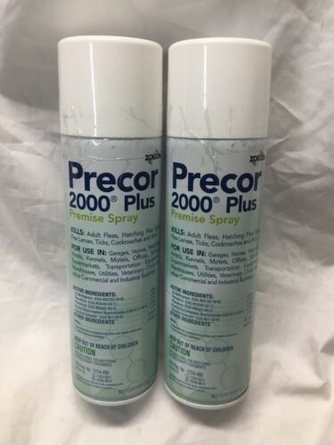 Precor 2000 Plus Premise Spray Flea Control-2 Cans Two Pack ZOE1012