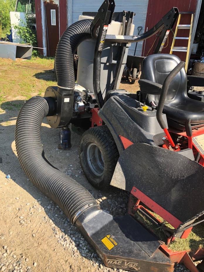 Trac Vac Model 462-Z Zero Turn Mower Debris Vacuum Honda 160GX Engine