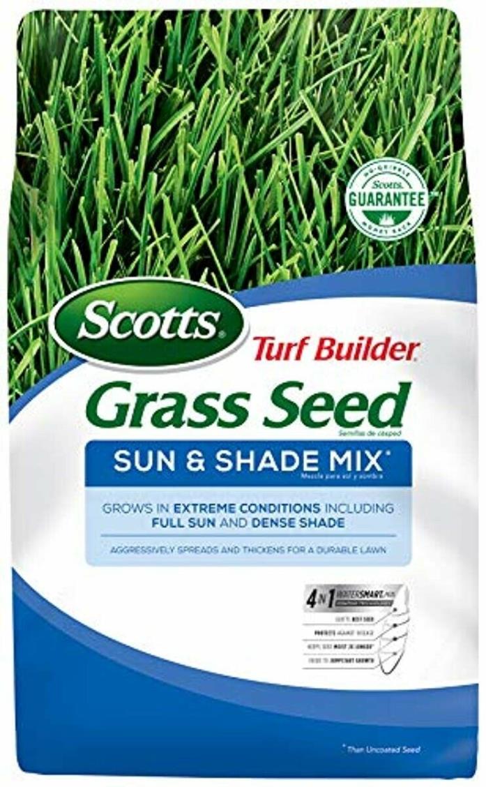 Scotts Turf Builder Grass Seed - Sun and Shade Mix, 3-Pound (Not Sold in Louisia