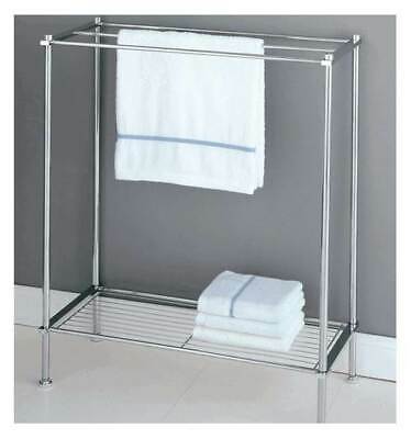 Metro Towel & Clothes Drying Rack in Chrome Plate [ID 14300]