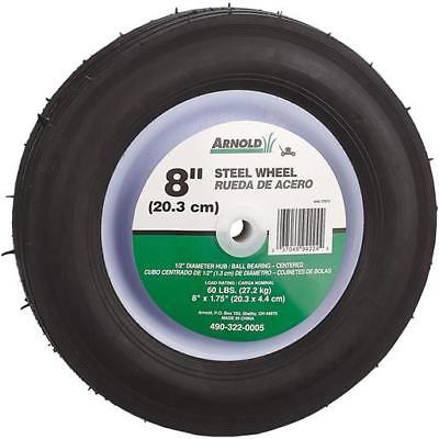 Arnold Corp. 8X1.75 Steel Cntr Wheel 490-322-0005 Unit: EACH