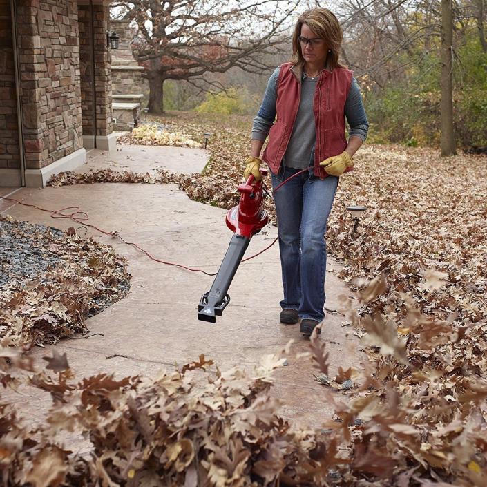 Leaf Blower Vacuum Sweeper Grass Leaves Snow Handheld Variable Speed 250MPH Blow