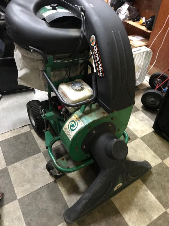 Billy Goat QV900HSP Lawn Leaf Vacuum Hydro Drive 9HP HONDA USED