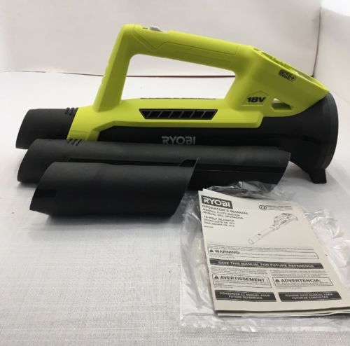 Ryobi P2190A ONE+ 90 MPH 200 CFM 18-Volt Lithium-Ion Cordless Leaf Blower Only