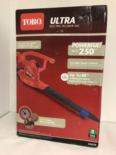 Toro 51619 Ultra Blower Vacuum - Red