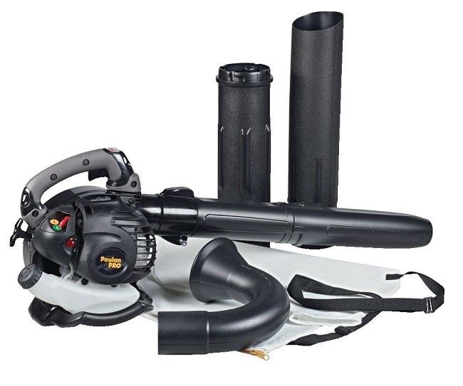Leaf Blower Vacuum Cordless Attachment Gas Powered Poulan Bag Accessories Combo