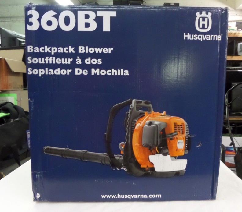 ?Brand New? Husqvarna 360BT 65.6cc 2-Cycle Commercial Gas Backpack Leaf Blower