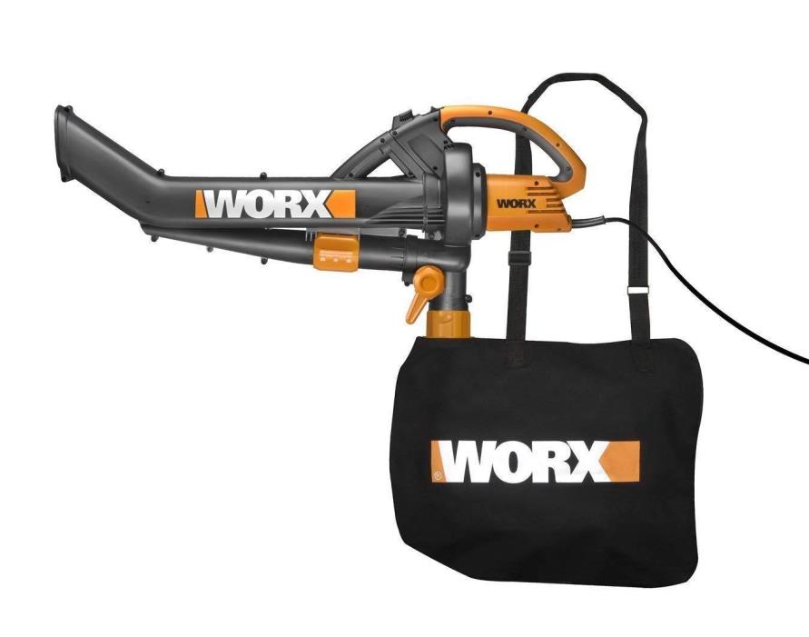 Worx TriVac WG500 All-in-One Electric Blower/Mulcher/Vacuum New in Box