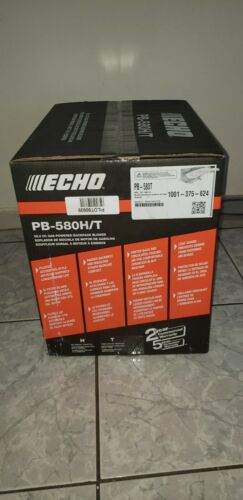 ECHO PB-580H/T 215 MPH 510 CFM 58.2cc Gas 2-Cycle Backpack Leaf Blower - *NEW*