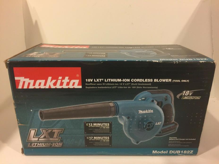 MAKITA DUB182Z 18V LXT 3.0Ah Li-Ion Cordless Blower Bare Tool Free Shipping