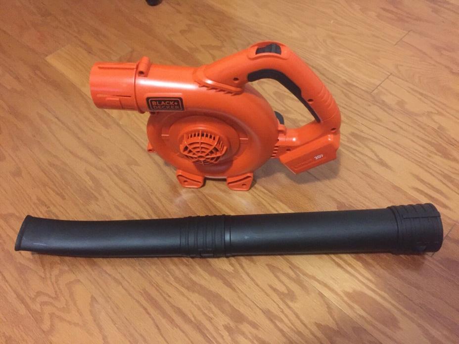 BLACK & DECKER LSW20 20V MAX LITHIUM-ION Handheld Sweeper Blower