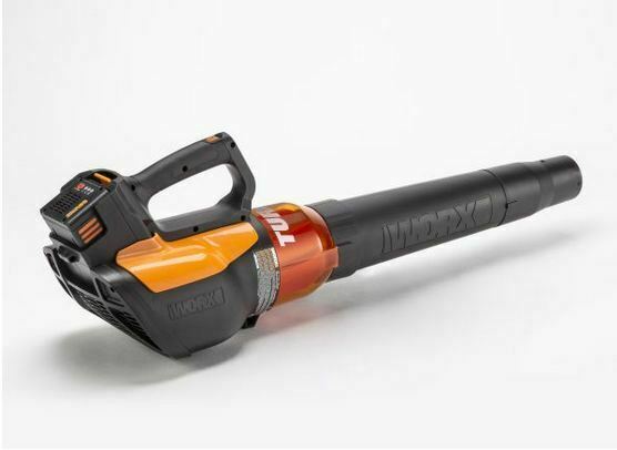 Worx WG591 56-Volt 2.0Ah 465-CFM 125 mph AIR TURBINE Cordless Leaf Blower - NEW