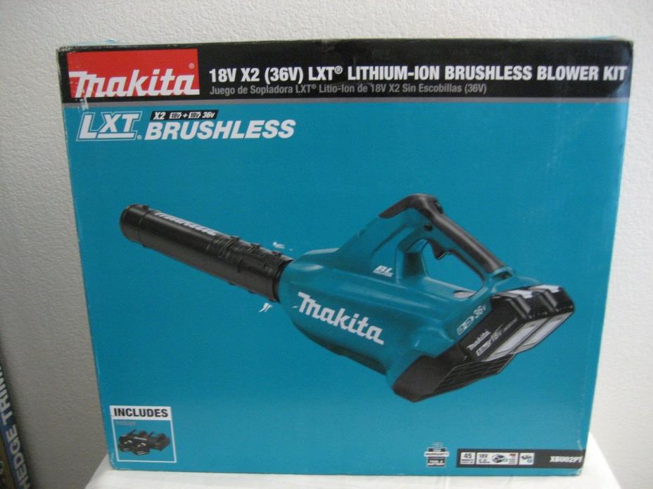 Makita XBU02PT Brushless Cordless Blower Kit with 2 Batteries (5.0Ah) BRAND NEW