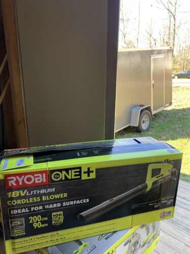 Ryobi P219 ONE+ 90 MPH 200 CFM 18-Volt Lithium-Ion Cordless Leaf Blower